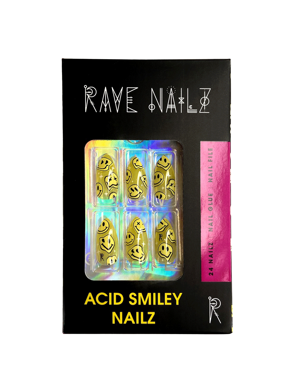 Acid Smiley Nailz