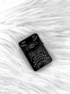 Ouija Engraved Lighter