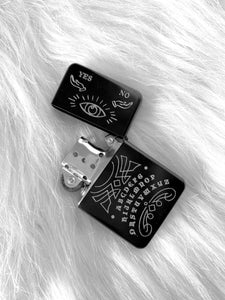 Ouija Engraved Lighter